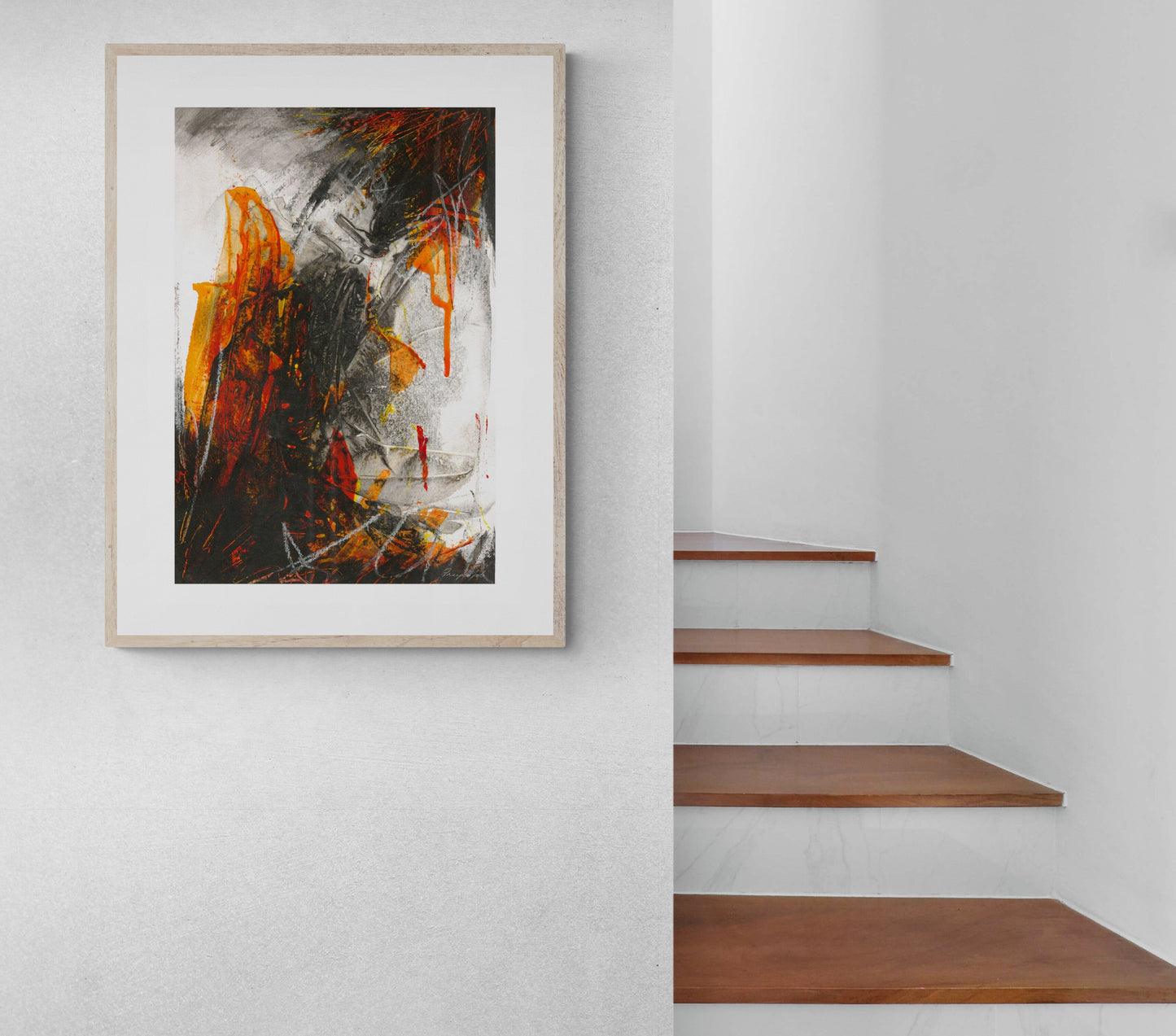 Firestorm Fine Art Print freyajobart 